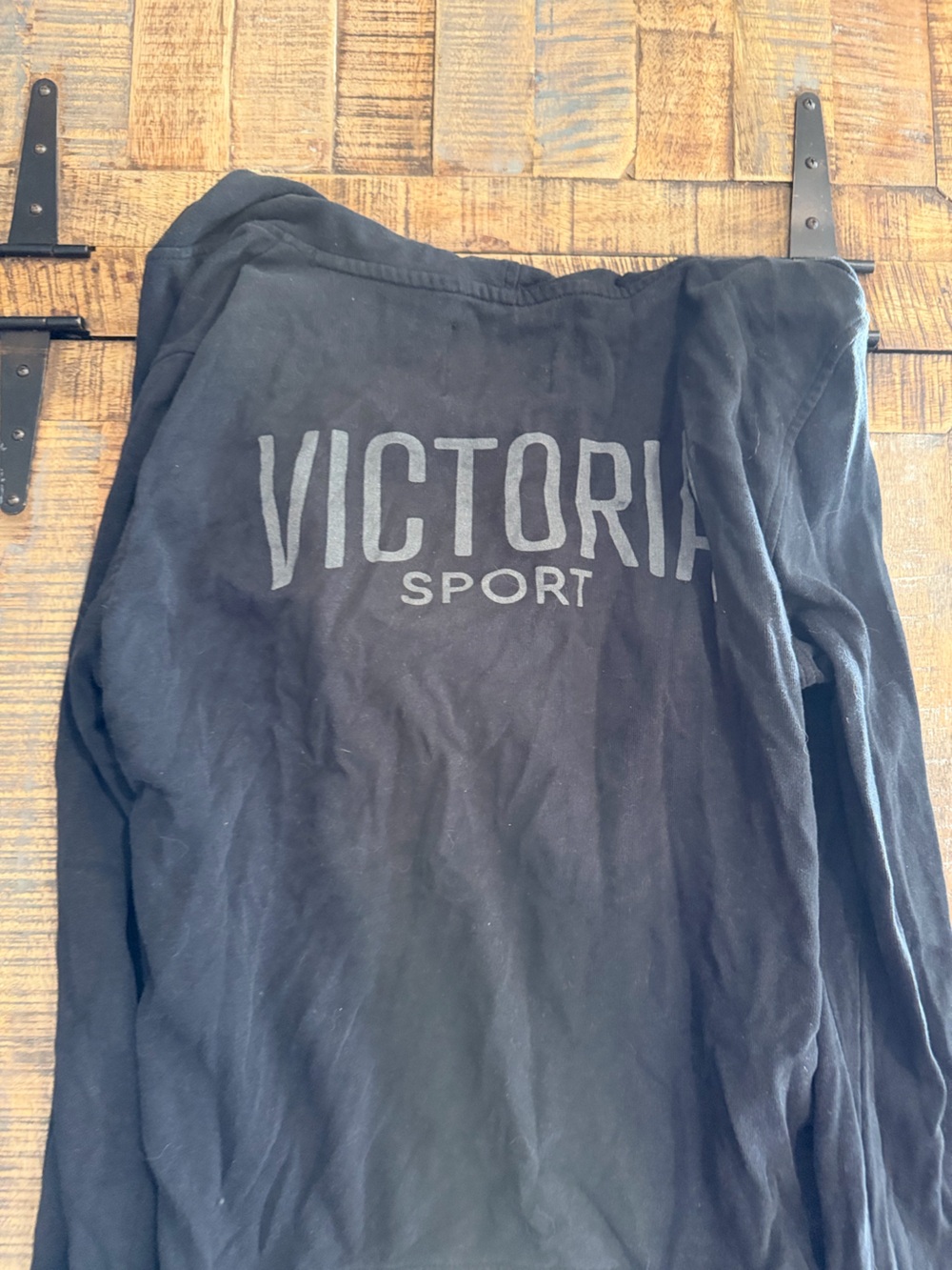 Victoria Sport Women’s Black Athletic Hoodie Jacket